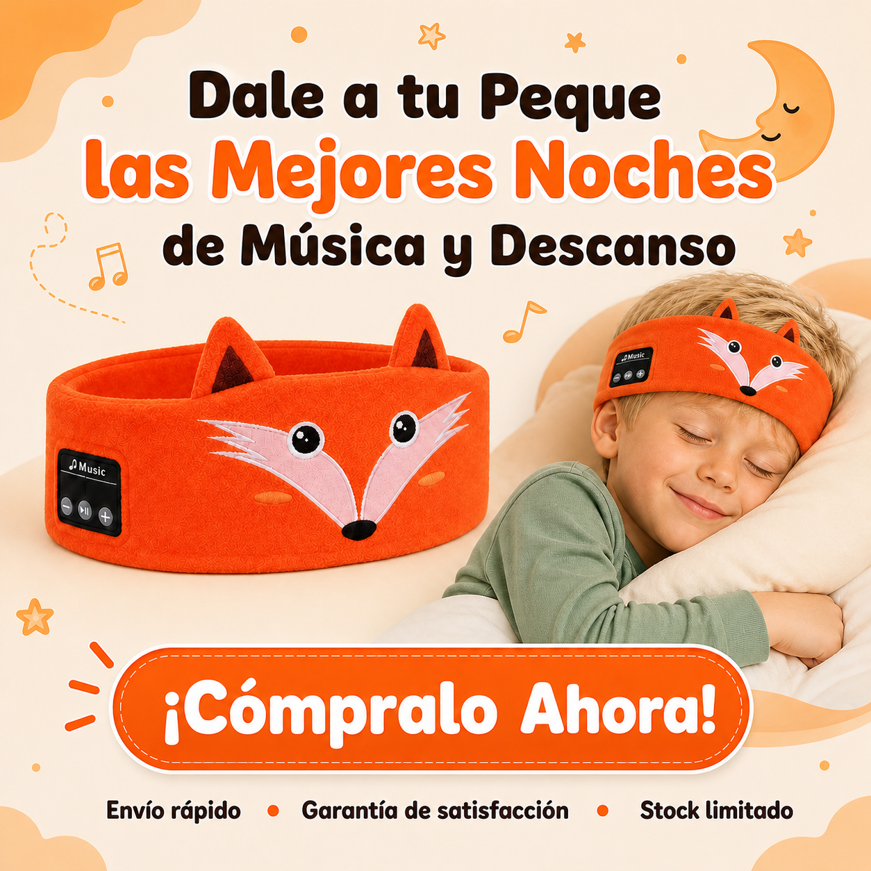 Audífonos Bluetooth para Niños