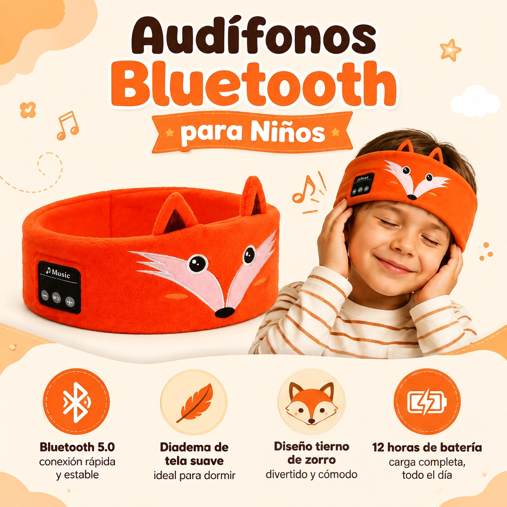 Audífonos Bluetooth para Niños