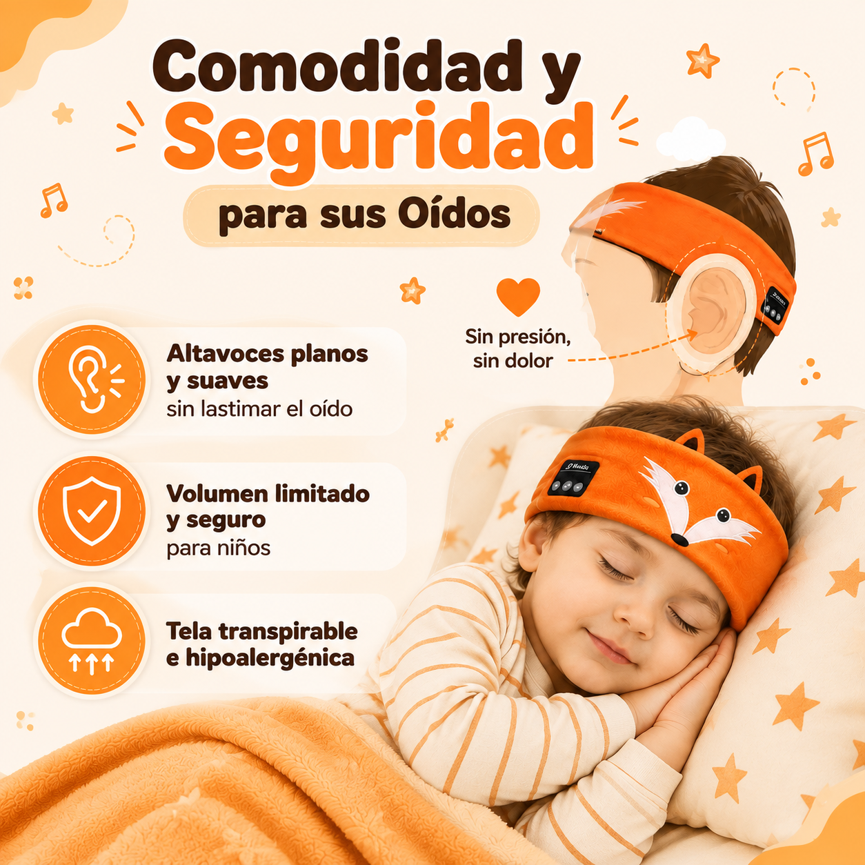 Audífonos Bluetooth para Niños
